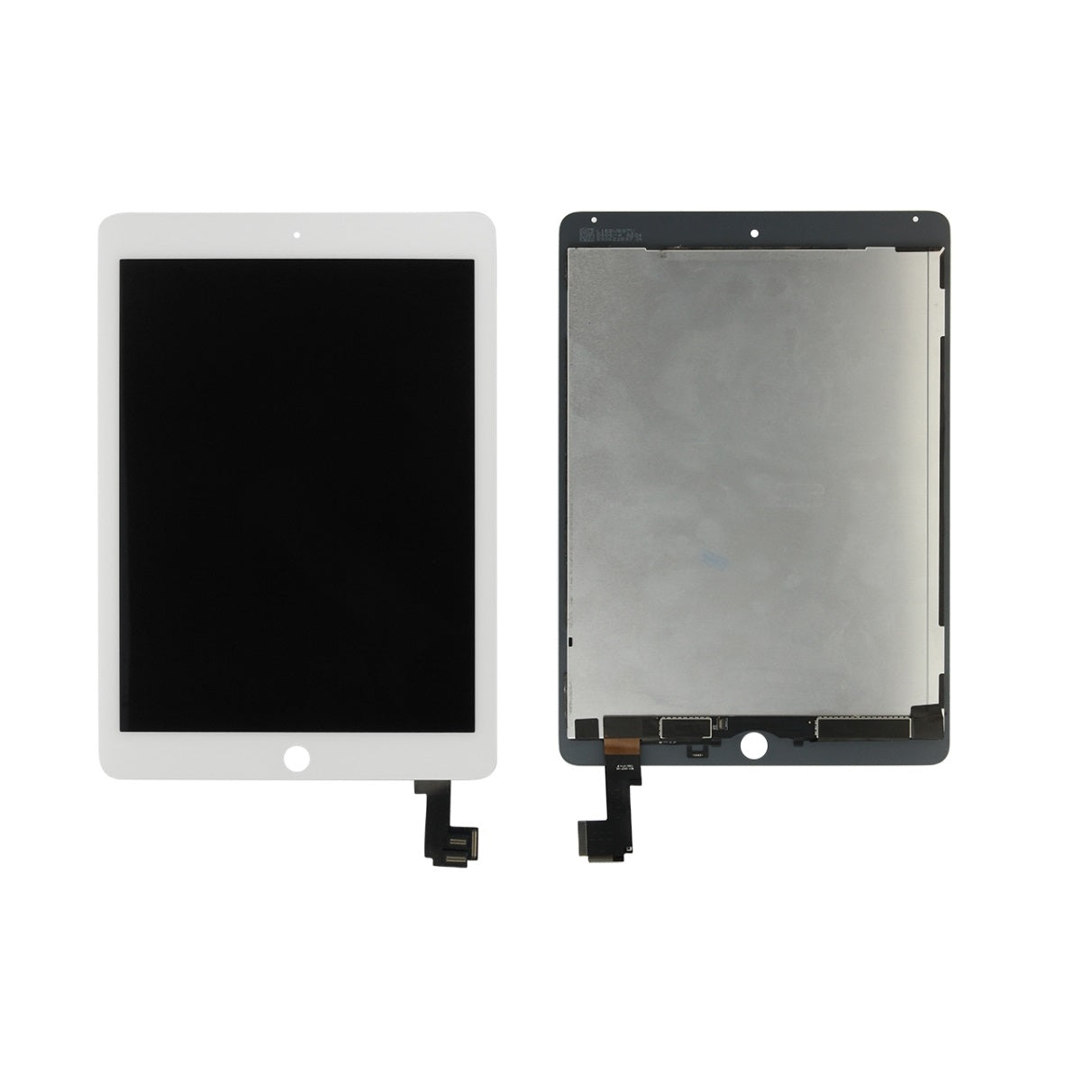 LCD Display Screen for Apple iPad Air 2 or Apple iPad 6 White Folder Combo