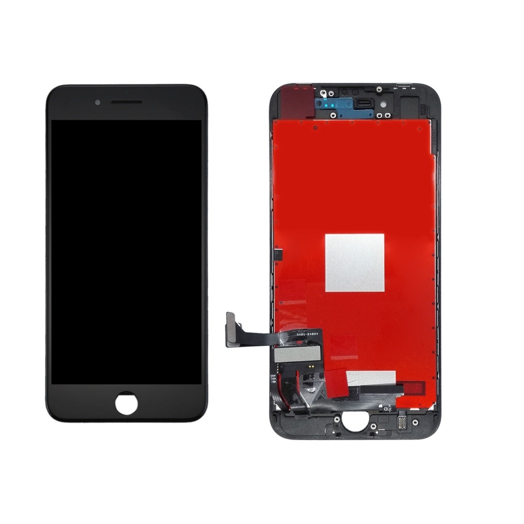 LCD Display Folder with Touch Screen for Apple iPhone 8 Black (TFT)
