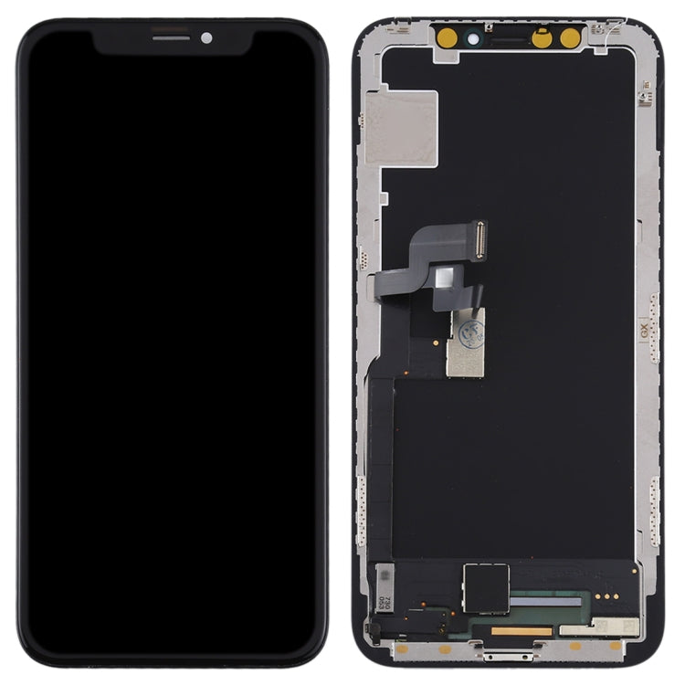 LCD Display Folder with Touch Screen for Apple iPhone X Black (OLED)