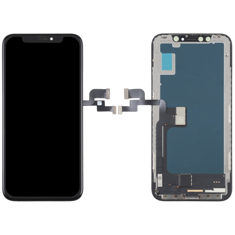 LCD Display Folder with Touch Screen for Apple iPhone X Black (TFT Incell)
