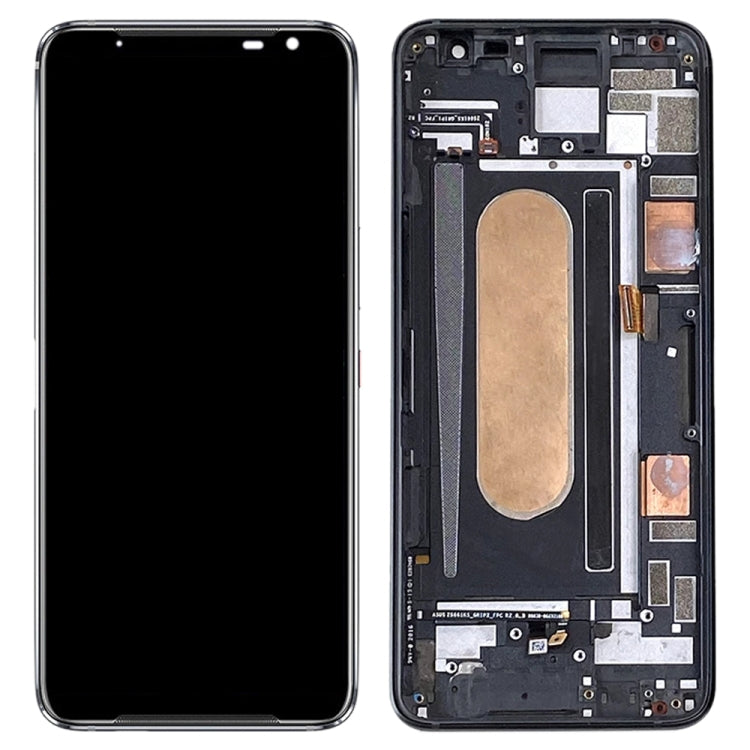 LCD Display Folder with Touch Screen for Asus ROG Phone 3 Black with Frame (OLED)