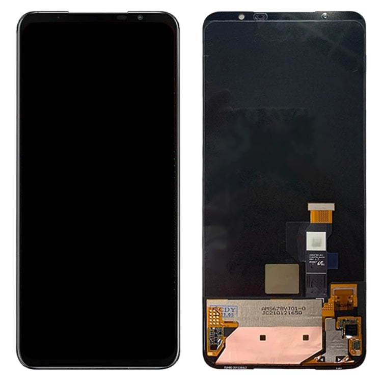 LCD Display Folder with Touch Screen for Asus ROG Phone 5 Black