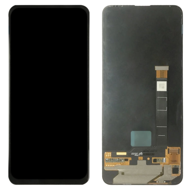 LCD Display Folder with Touch Screen for Asus Zenfone 8 Flip Black (AMOLED)