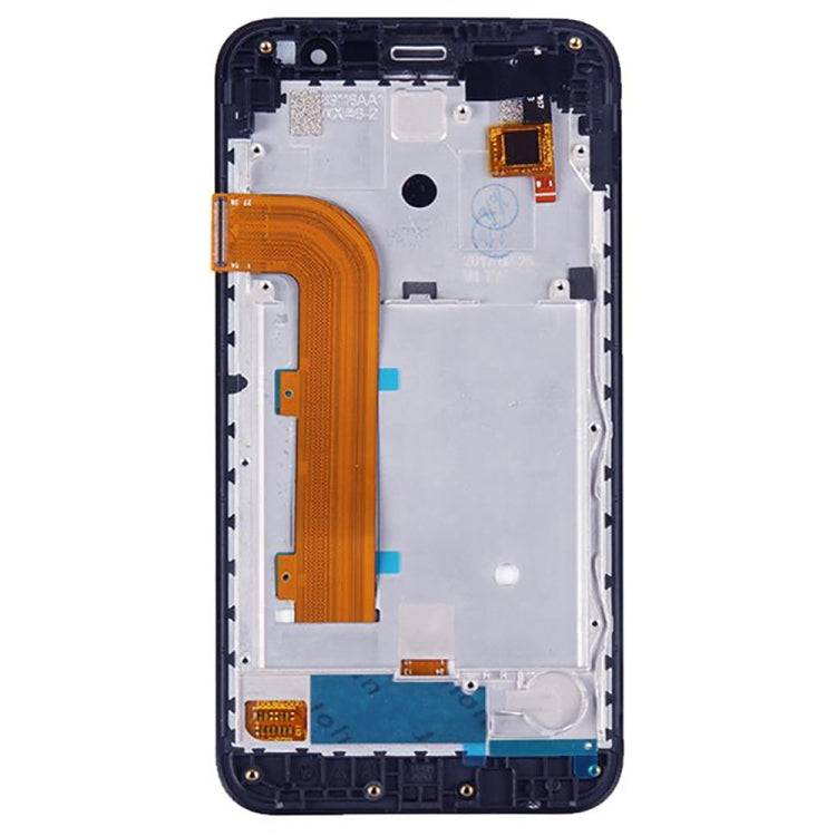 LCD Display Folder with Touch Screen for Asus Zenfone Go ZB500KL Black with Frame