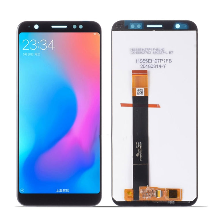 LCD Display Folder with Touch Screen for Asus ZenFone Live L1 Black
