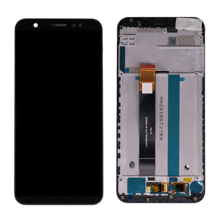 LCD Display Folder with Touch Screen for Asus ZenFone Live L1 Black with Frame