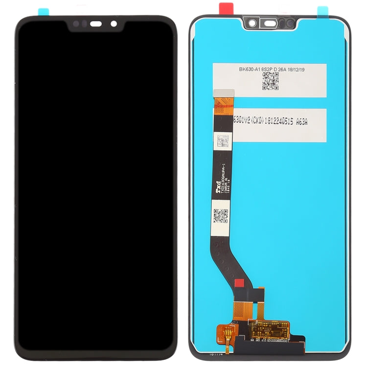 LCD Display Folder with Touch Screen for Asus Zenfone Max M2 Black