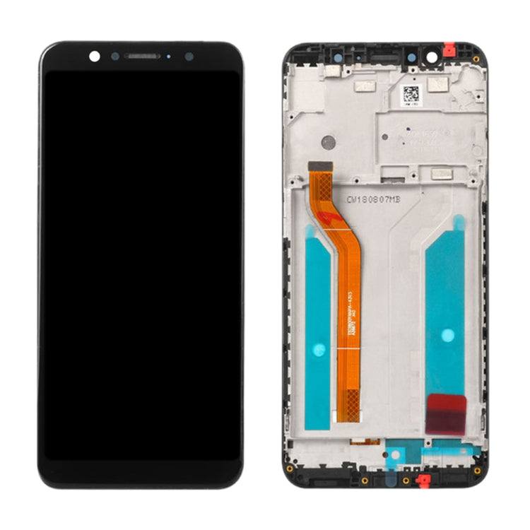LCD Display Folder with Touch Screen for Asus ZenFone Max Pro M1 Black with Frame