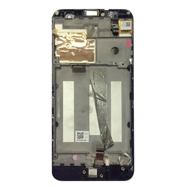 LCD Display Folder with Touch Screen for Asus ZenFone V Live Black with Frame