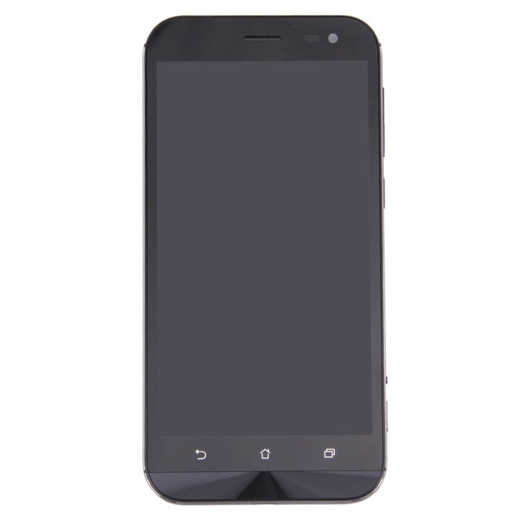 LCD Display Folder with Touch Screen for ASUS ZenFone Zoom 5.5 inch Black with Frame