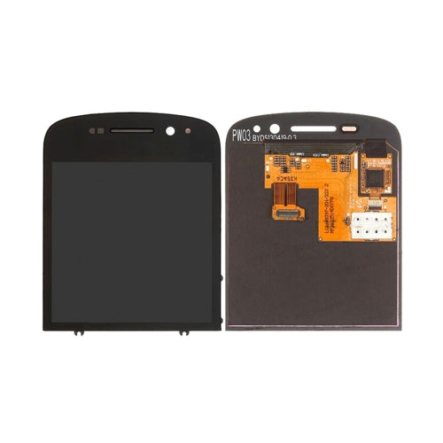 LCD Display Folder with Touch Screen for BlackBerry Q10 Black