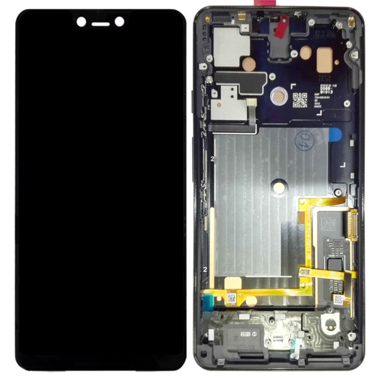 OLED Display Screen for Google Pixel 3 XL (Folder Combo) with Frame