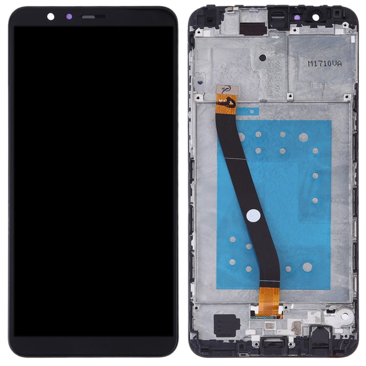 LCD Display Folder with Touch Screen for Huawei Honor 7X Black with Frame
