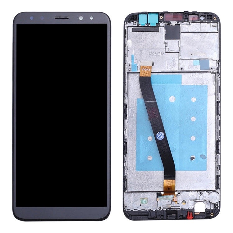 LCD Display Folder with Touch Screen for Huawei Honor 9i Black with Frame