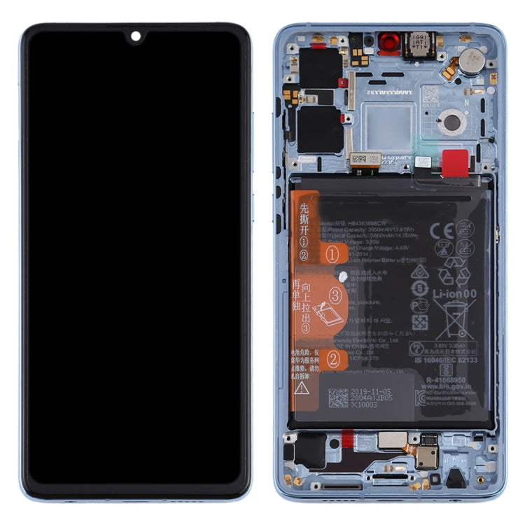 LCD Display Folder with Touch Screen for Huawei P30 Breathing Crystal with Frame (OLED)
