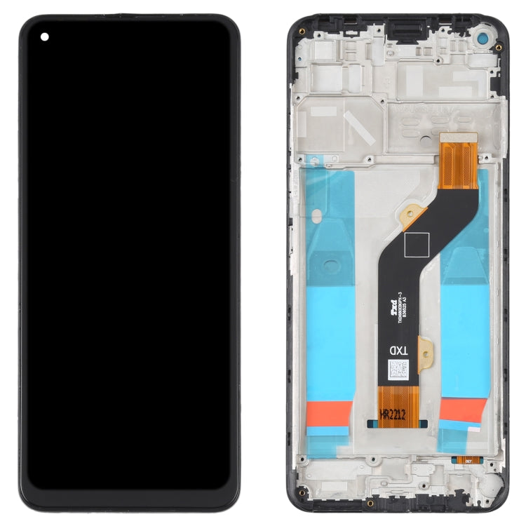 LCD Display Folder with Touch Screen for infinix Hot 10 X682 with Frame