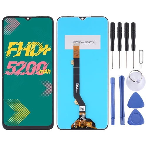 LCD Display Folder with Touch Screen for Infinix Hot 11 Play (TFT)