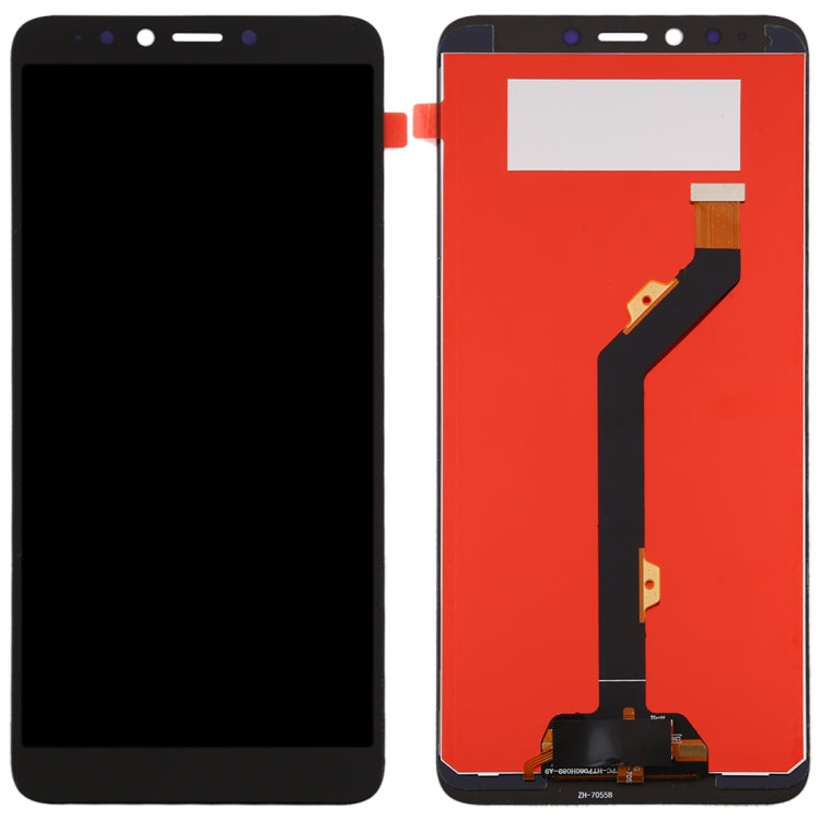 LCD Display Folder with Touch Screen for Infinix Hot 6 Pro X608 Black (TFT)