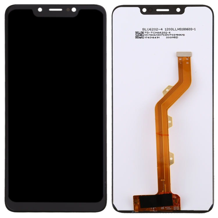 LCD Display Folder with Touch Screen for Infinix Hot 7 (TFT)