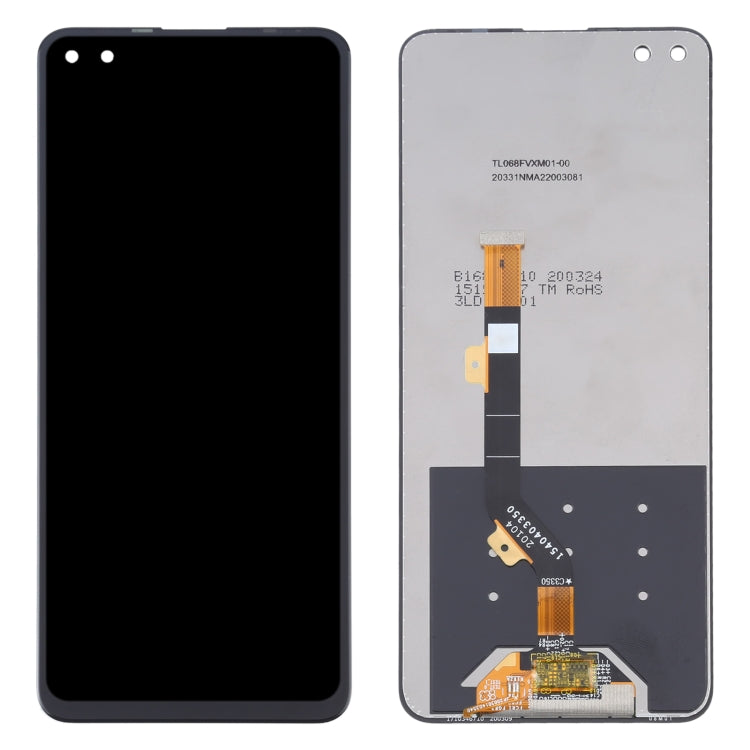 LCD Display Folder with Touch Screen for Infinix Zero 8i X687B