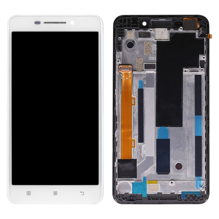 LCD Display Screen for Lenovo A5000 with Frame Folder Combo