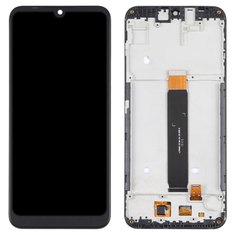 LCD Display Screen for Lenovo K10 with Frame Folder Combo