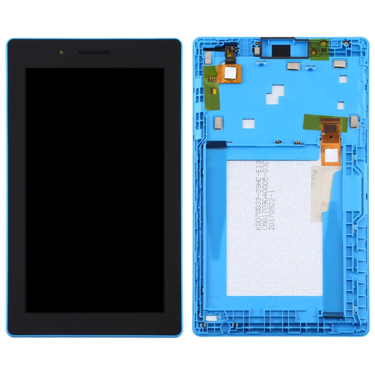 LCD Display Screen for Lenovo Tab 3 7 inch with Frame Folder Combo