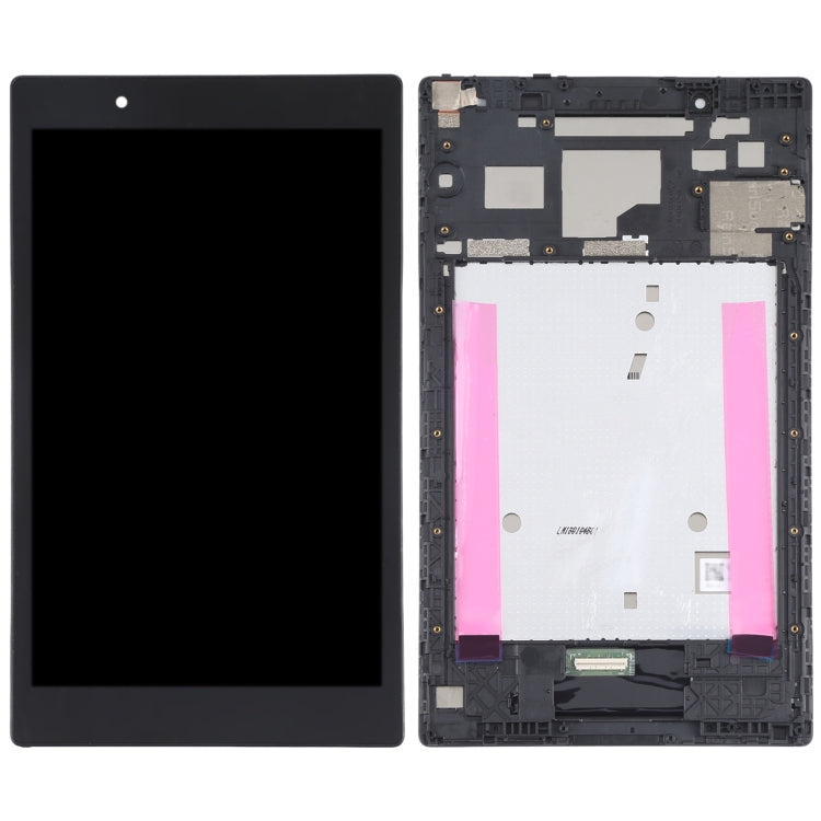 LCD Display Screen for Lenovo Tab 3 8 Plus TB-8703X TB-8703 TB-8703F TB-8703N with Frame Folder Combo