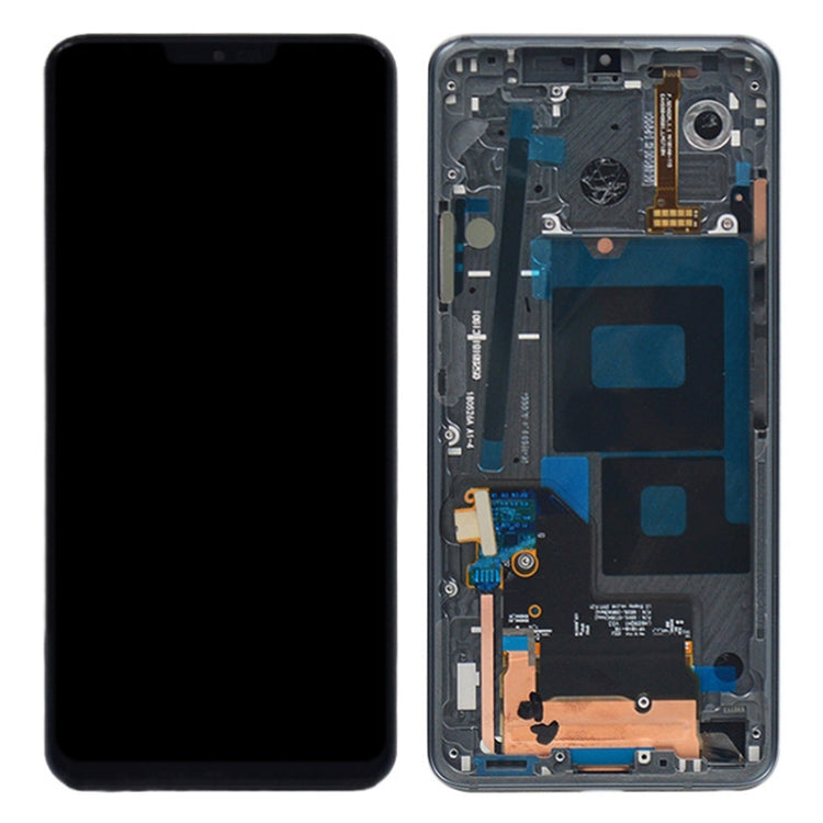 LCD Display Screen for LG G7 ThinQ with Frame Folder Combo