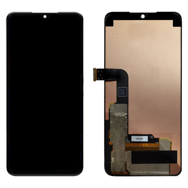 OLED Display Screen for LG G8X ThinQ Folder Combo Fingerprint Working