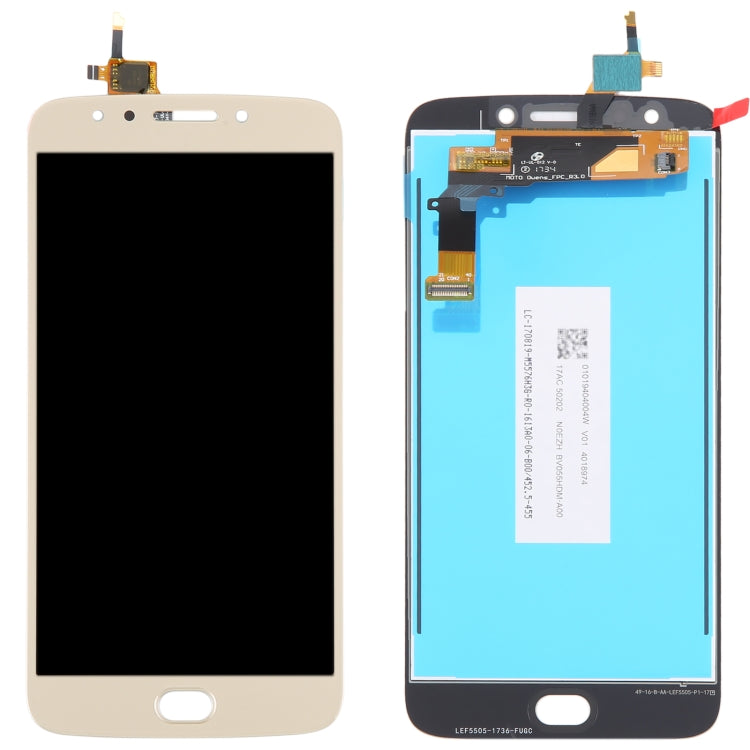 LCD Display Screen for Motorola Moto E4 Plus Gold Folder Combo