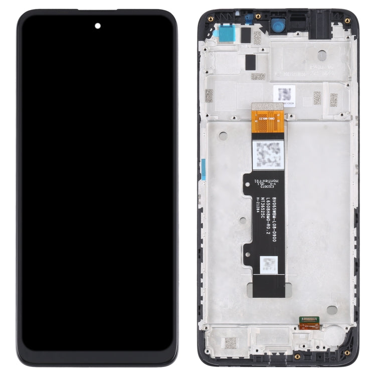 LCD Display Screen for Motorola Moto G22 with Frame Folder Combo
