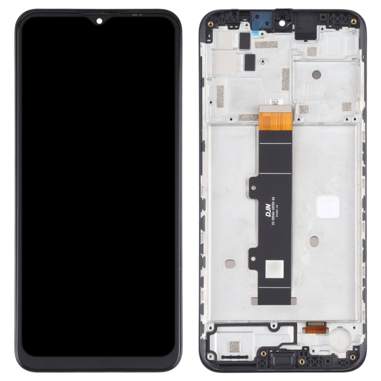 LCD Display Screen for Motorola Moto G30 with Frame Folder Combo