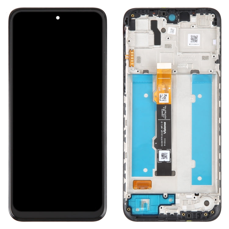 LCD Display Screen for Motorola Moto G31 with Frame Folder Combo
