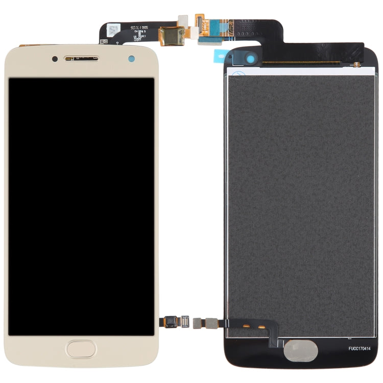LCD Display Screen for Motorola Moto G5 Plus Gold Folder Combo
