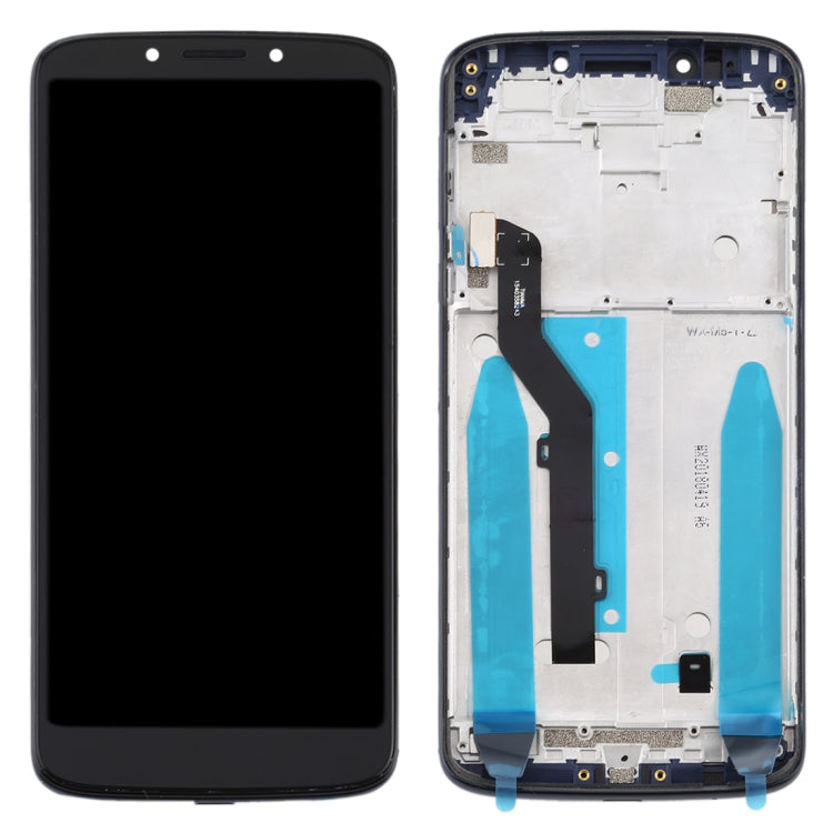 LCD Display Screen for Motorola Moto G6 Play with Frame Folder Combo