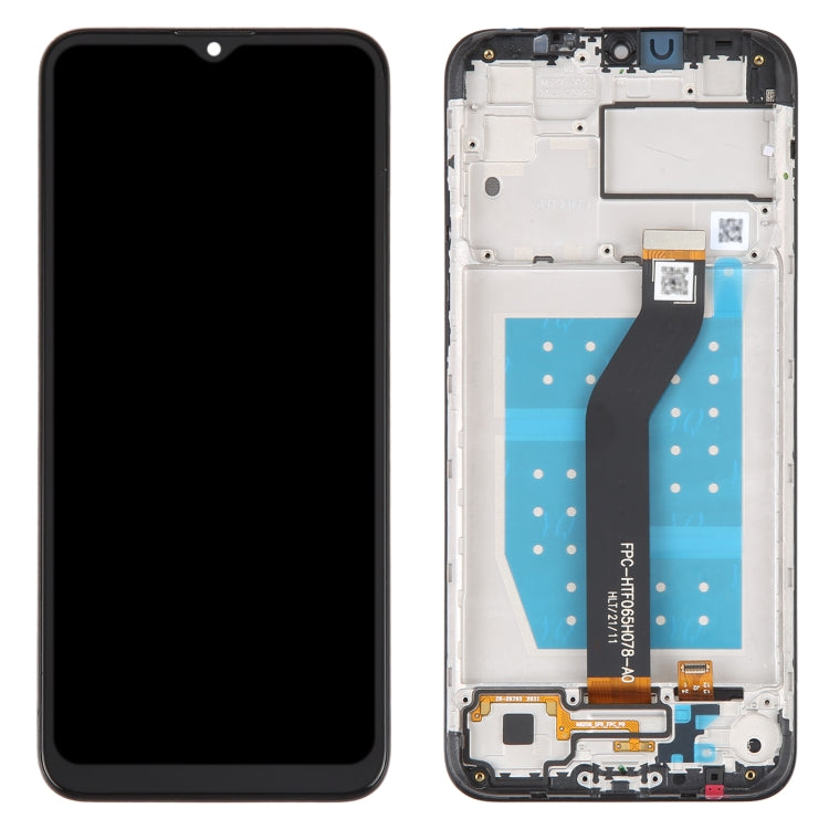 LCD Display Screen for Motorola Moto G8 Power Lite with Frame Folder Combo