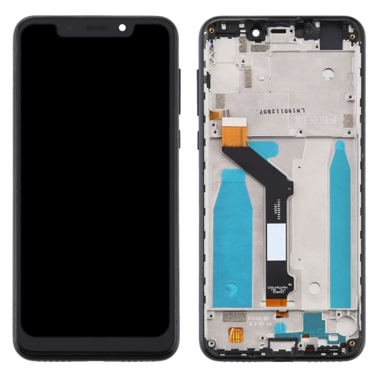 LCD Display Screen for Motorola Moto One with Frame Folder Combo
