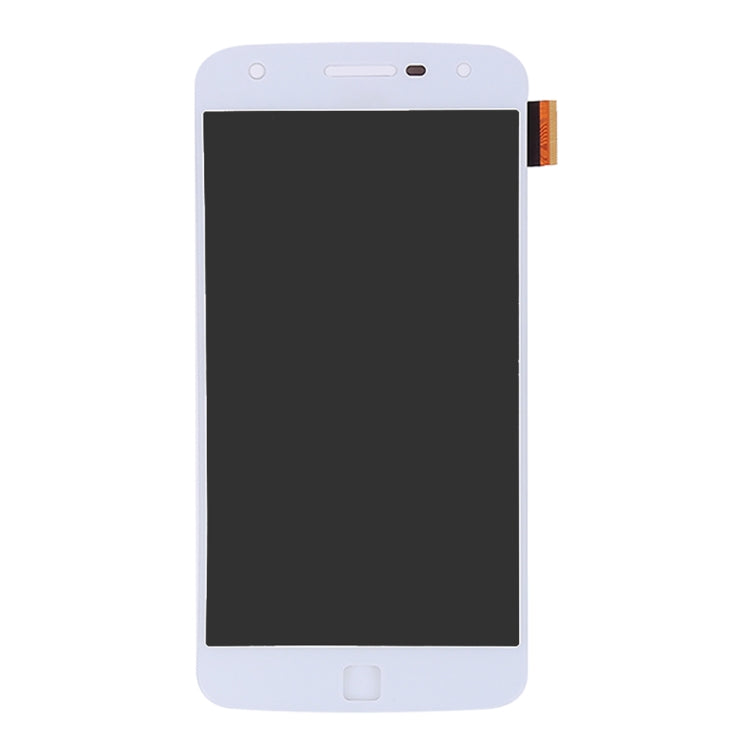 LCD Display Screen for Motorola Moto Z Play White Folder Combo