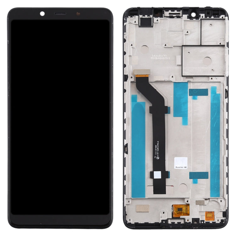 LCD Display Screen for Nokia 3.1 Plus with Frame Folder Combo