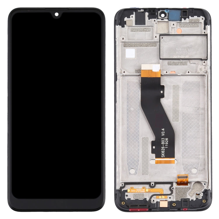LCD Display Screen for Nokia 3.2 with Frame Folder Combo