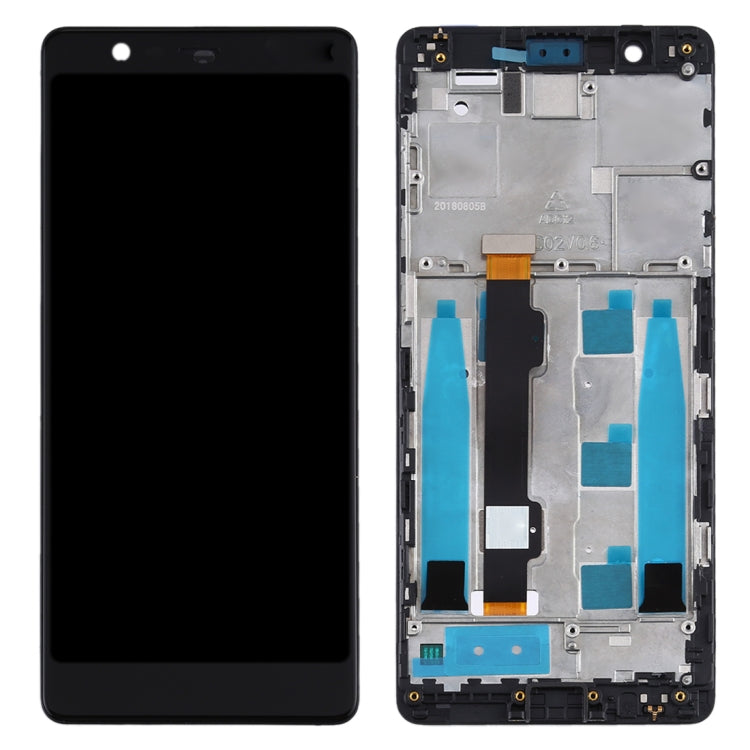 LCD Display Screen for Nokia 5.1 with Frame Folder Combo