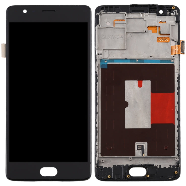 LCD Display Screen for OnePlus 3T with Frame Folder Combo