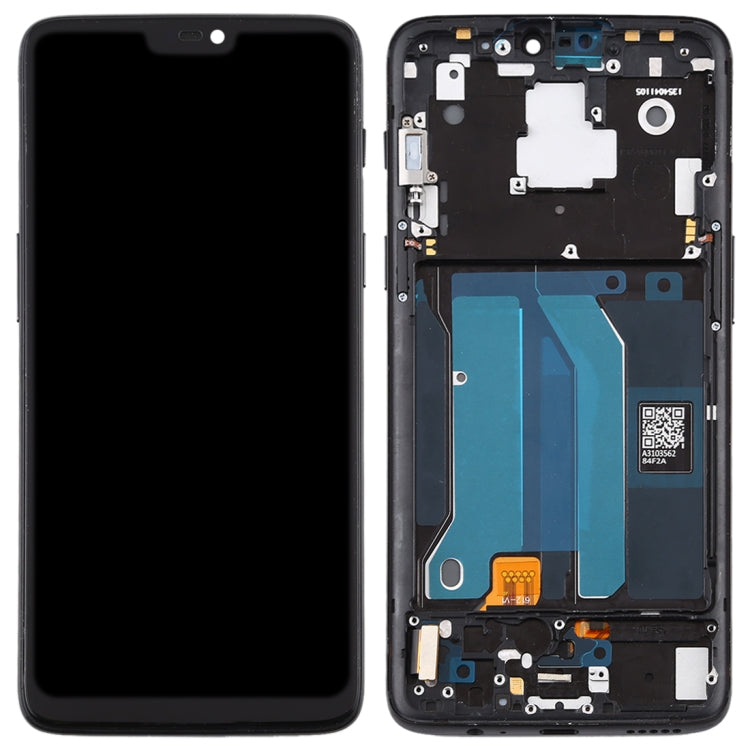 LCD Display Screen for OnePlus 6 with Frame Folder Combo