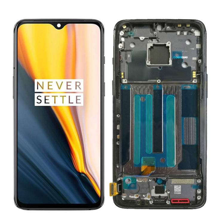 LCD Display Screen for OnePlus 7 with Frame Folder Combo