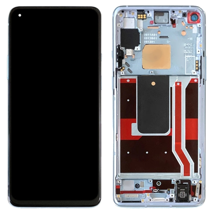 LCD Display Screen for OnePlus 8T 5G with Frame Folder Combo