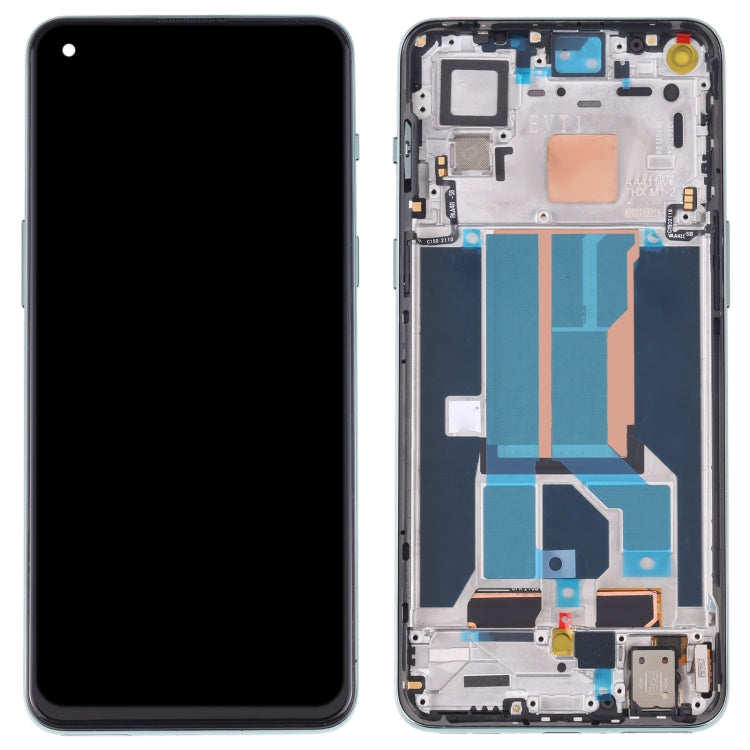 LCD Display Screen for OnePlus Nord 2 5G with Frame Folder Combo