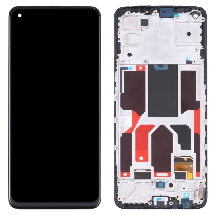 LCD Display Screen for Oneplus Nord CE 5G with Frame Folder Combo
