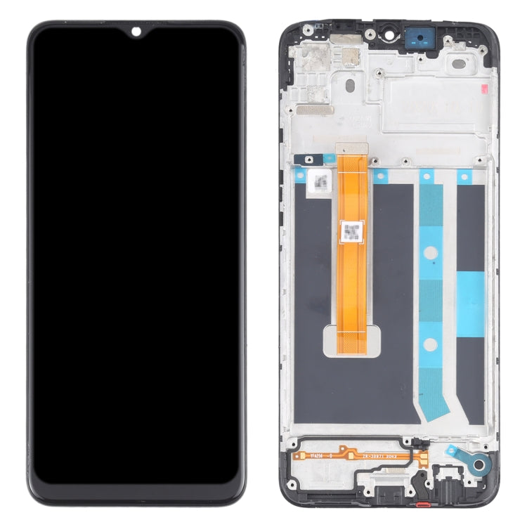LCD Display Screen for OPPO A15 with Frame Folder Combo