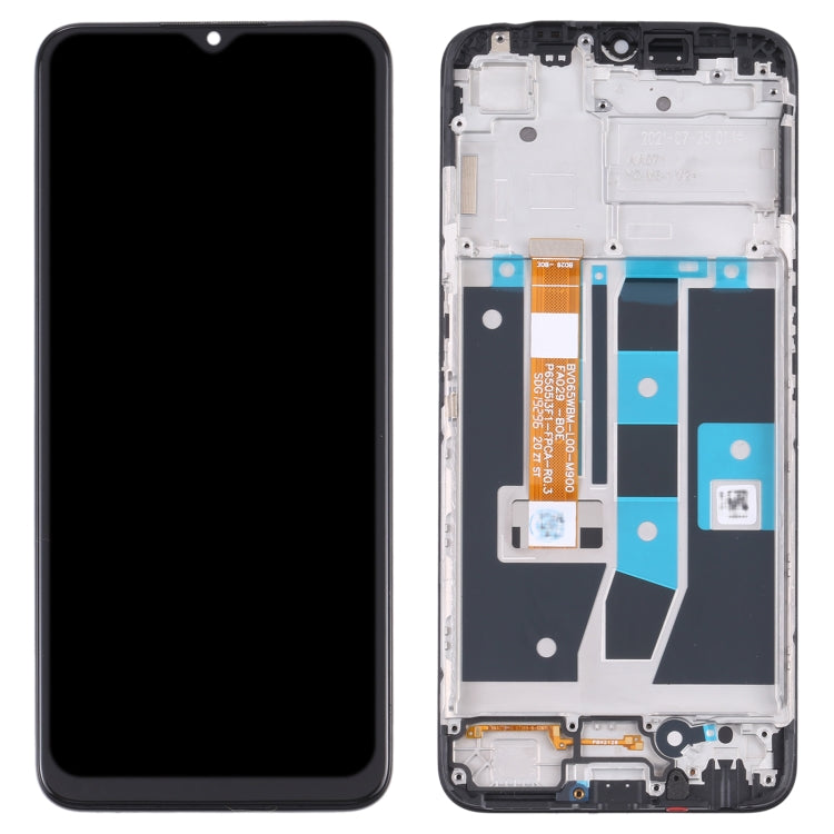 LCD Display Screen for OPPO A16 with Frame Folder Combo